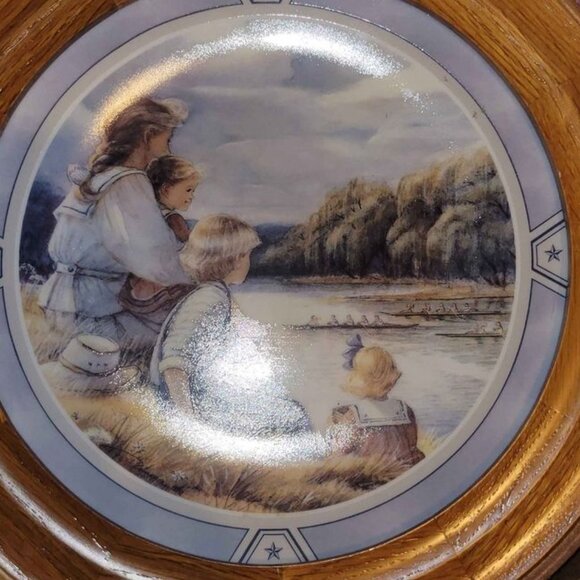 Trisha Romance Collector Plates - set of 6 - Picture 6 of 6